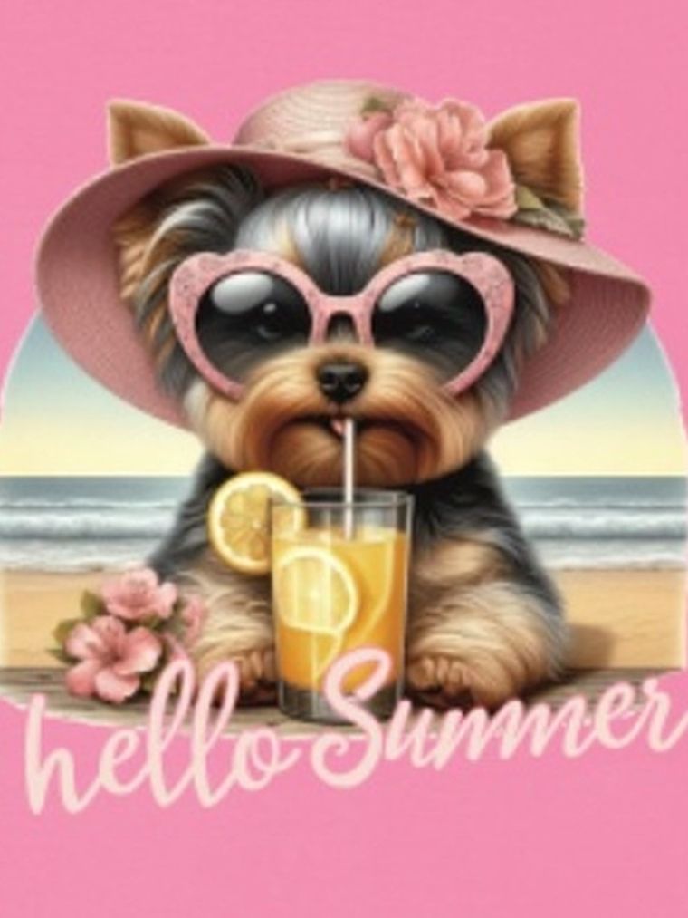 T-shirt dziewczęcy, różowy, Tup Tup