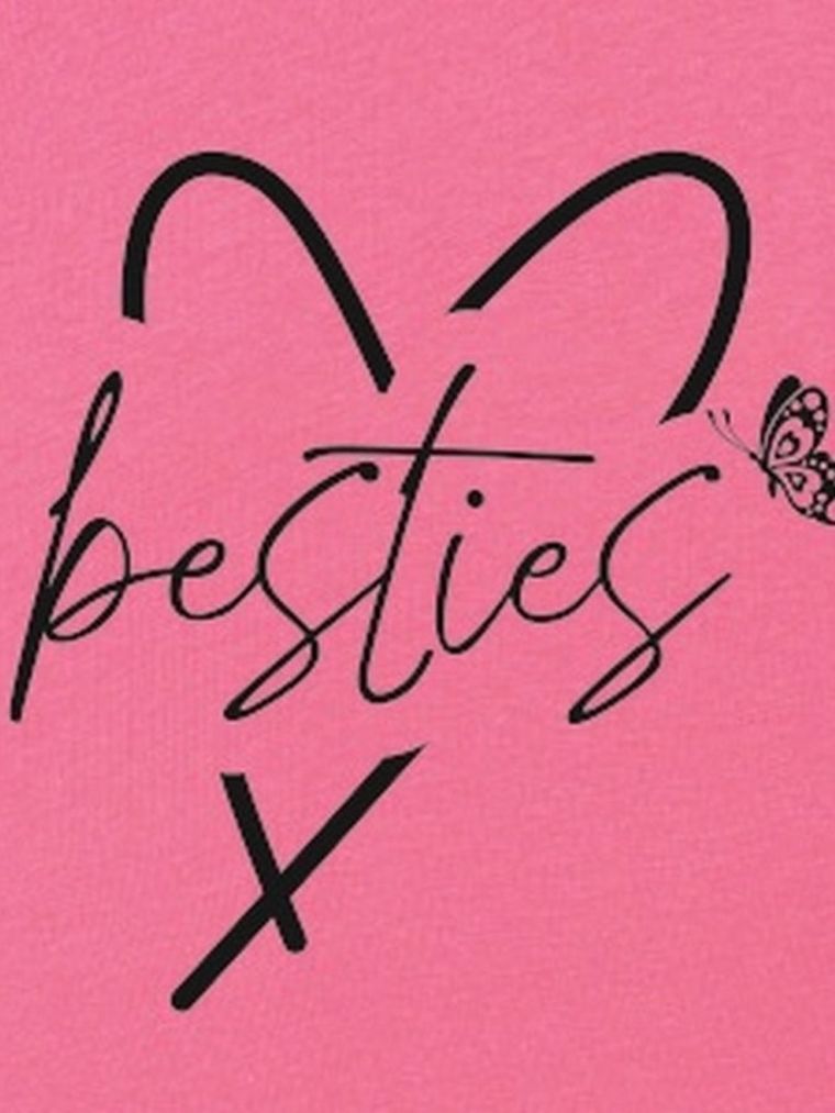 T-shirt dziewczęcy, różowy, Tup Tup