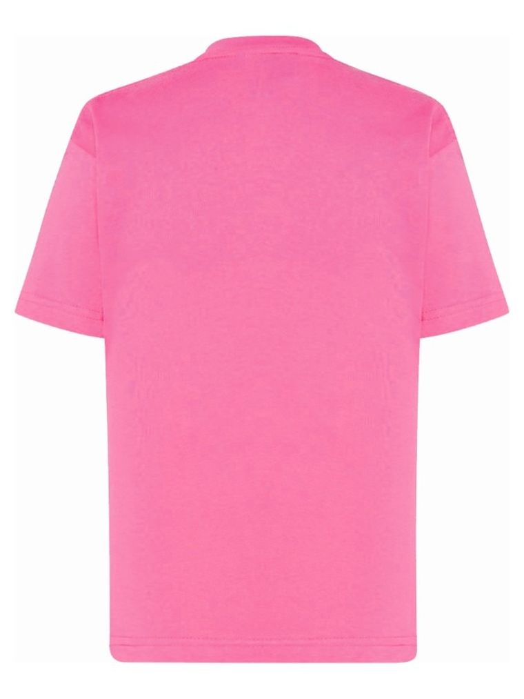 T-shirt dziewczęcy, różowy, Tup Tup