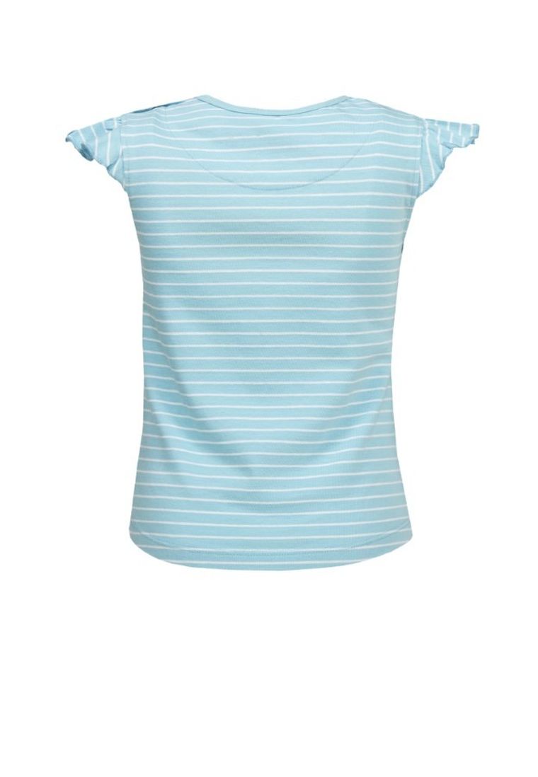 T-shirt dziewczęcy, turkusowy, Lief