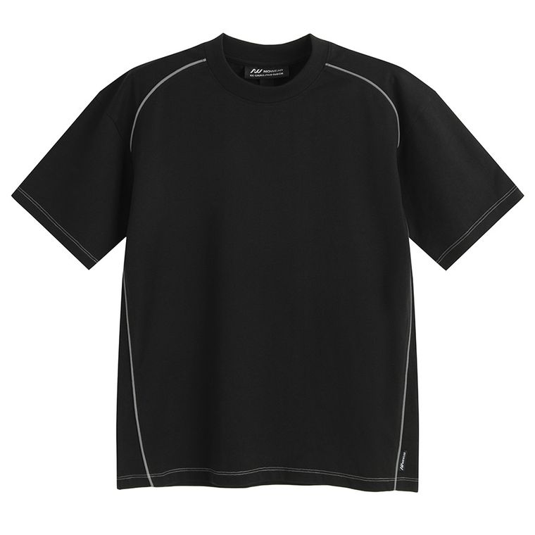 T-shirt loose z odblaskowymi elementami NOWEAR