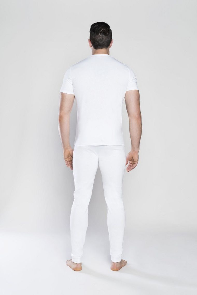 T-shirt męski, biały, Paco, Italian Fashion