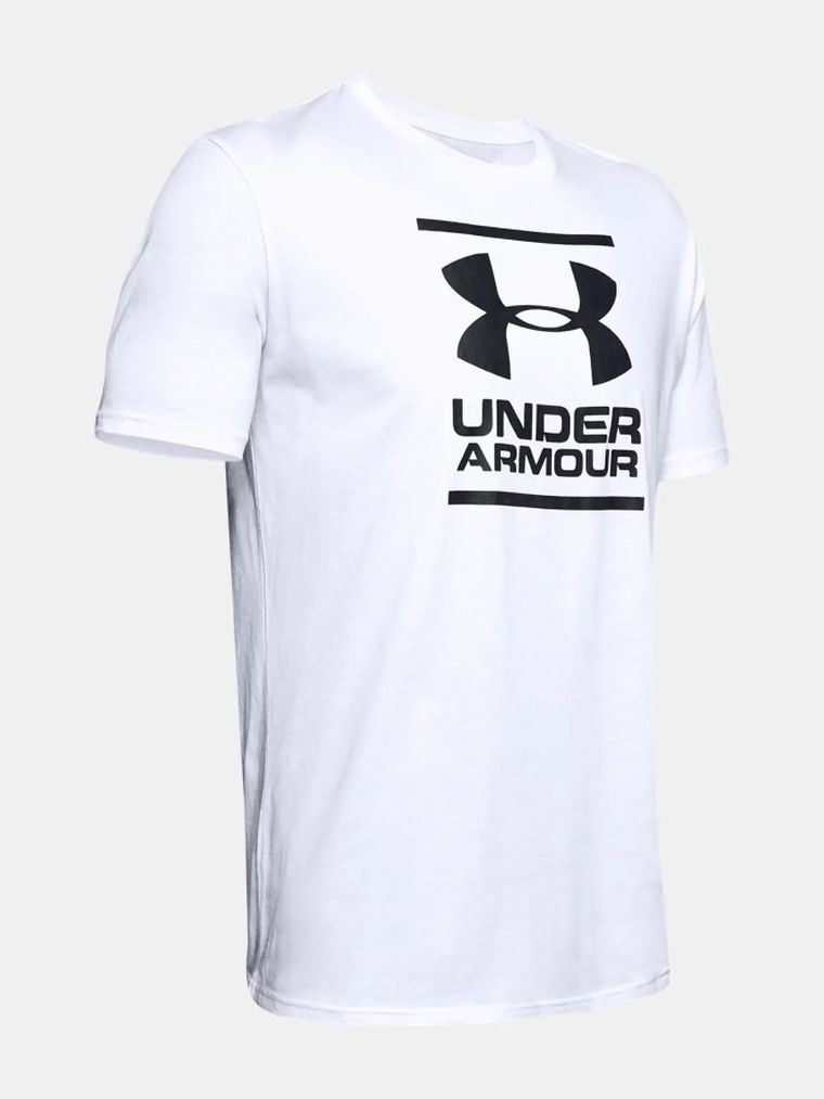 T-shirt męski, biały, Under Armour