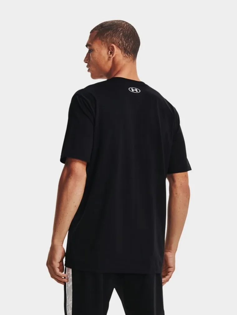 T-shirt męski, czarny, Under Armour