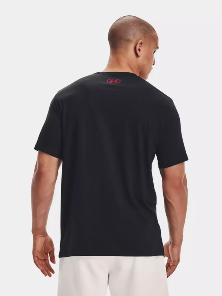 T-shirt męski, czarny, Under Armour