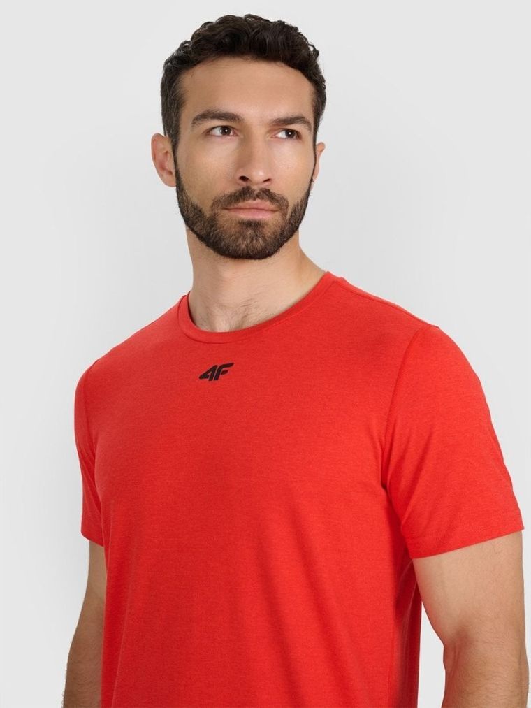 T-shirt męski, czerwony, 4F