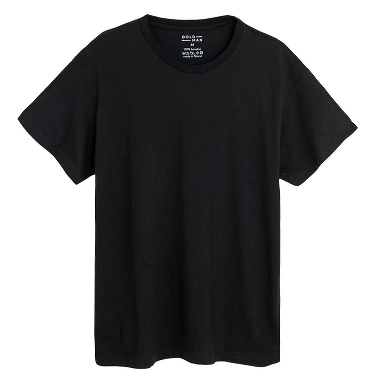 T-shirt męski, mix, zestaw, 3 szt., Goldman