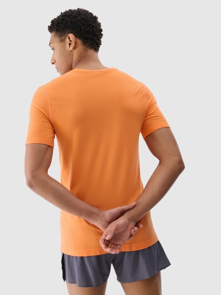 T-shirt męski, pomarańczowy, 4F