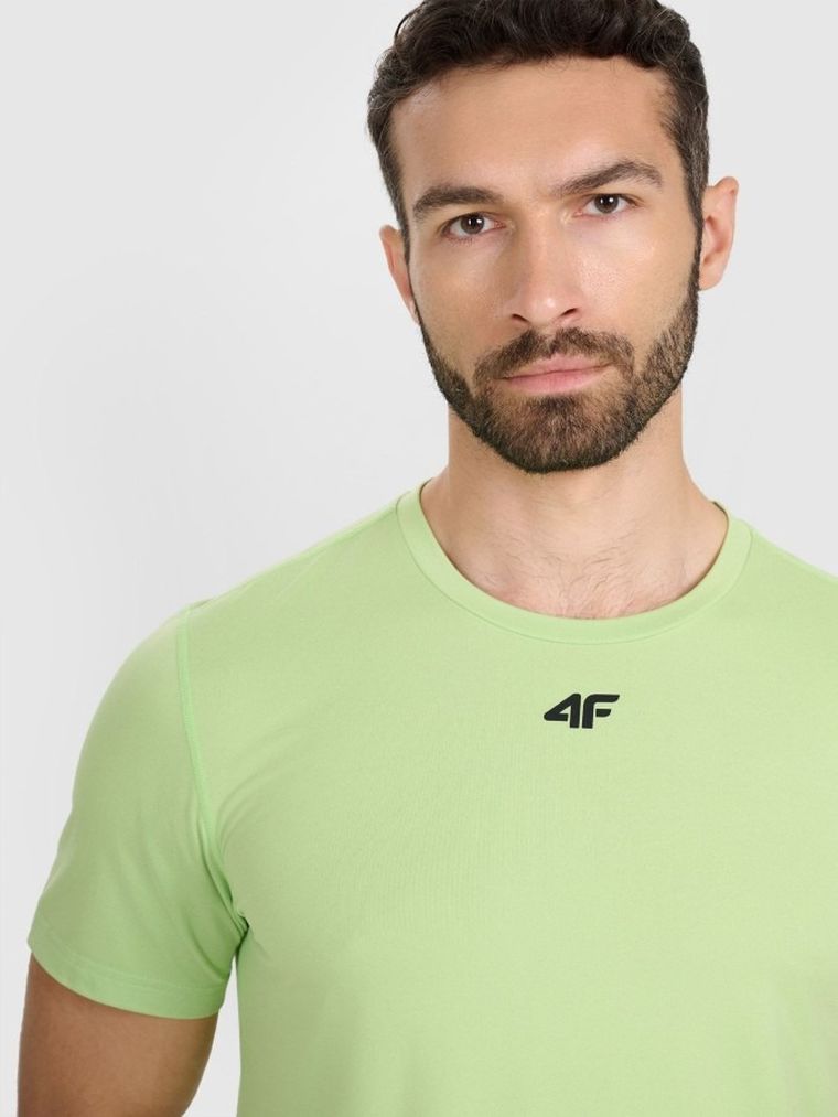 T-shirt męski, zielony, 4F