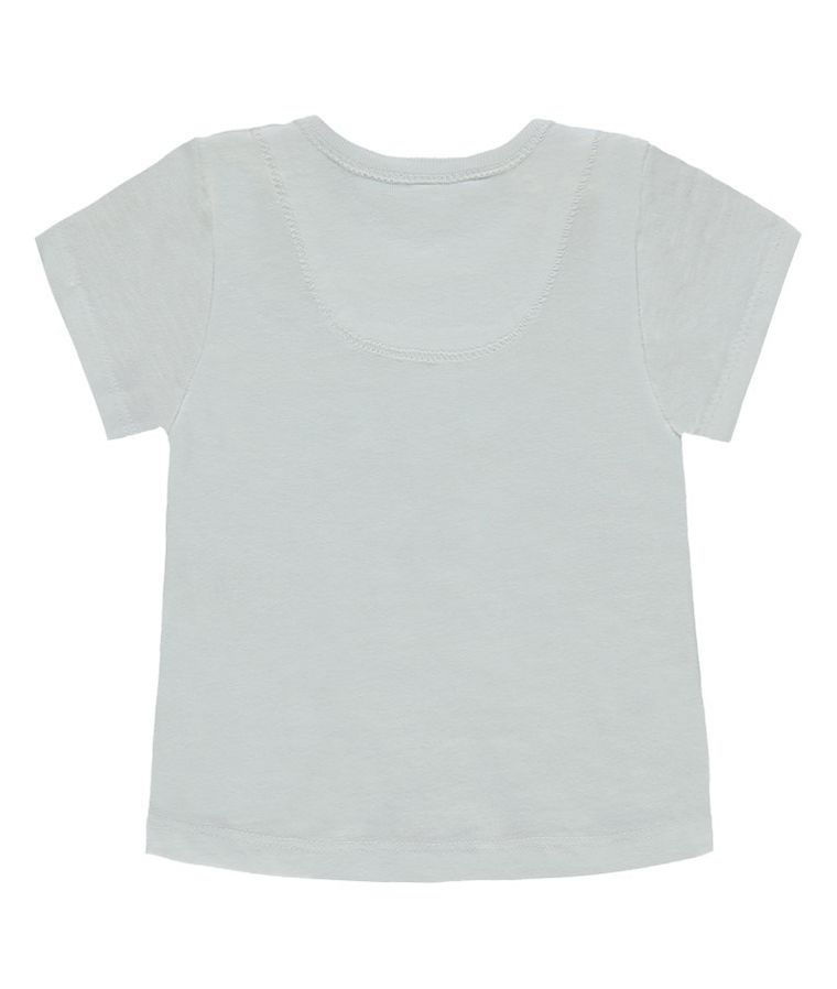 T-shirt niemowlęcy, biały, Kanz