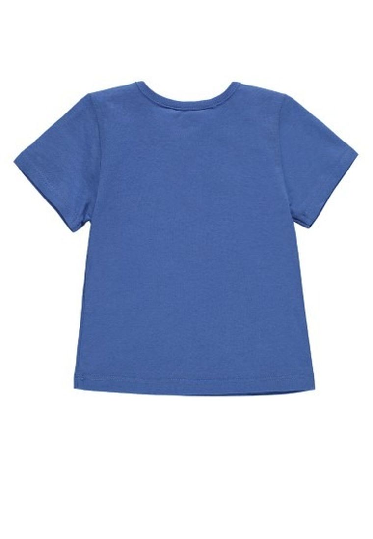 T-shirt niemowlęcy, niebieski, Kanz