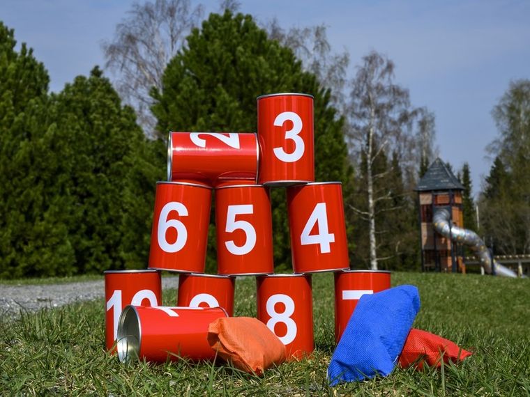 Tactic, Active Play, puszki do zbijania, gra plenerowa