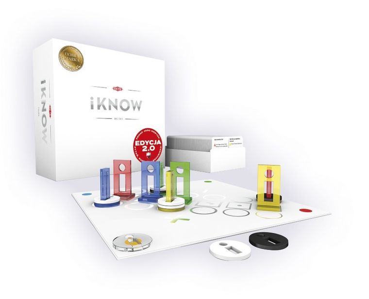 Tactic, iKnow 2.0 reedycja, gra planszowa, wersja polska