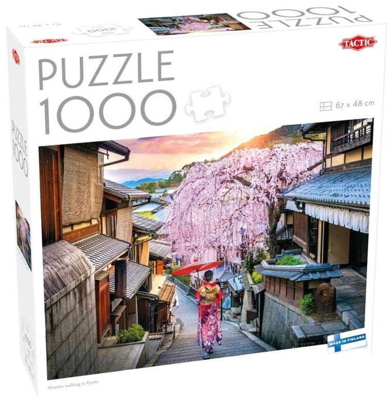 Tactic, Kobieta spacerująca po Kioto, puzzle, 1000 elementów