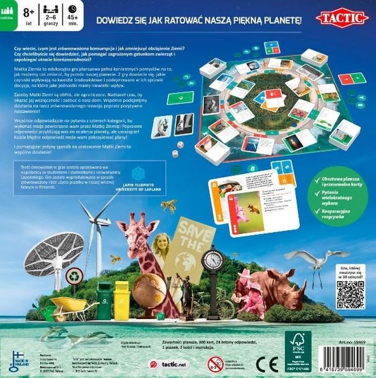 Tactic, Matka Ziemia, gra familijna