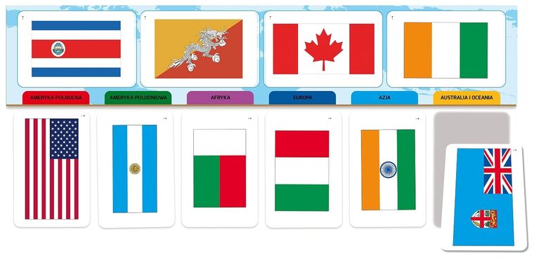 Tactic, Państwa Świata, gra familijna