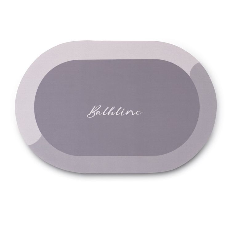 Tadar, Bathtime, mata łazienkowa, owalna, 60-40 cm