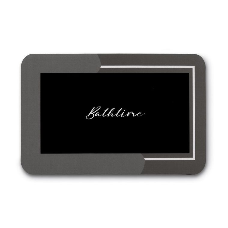 Tadar, Bathtime, mata łazienkowa, prostokątna, 60-40 cm