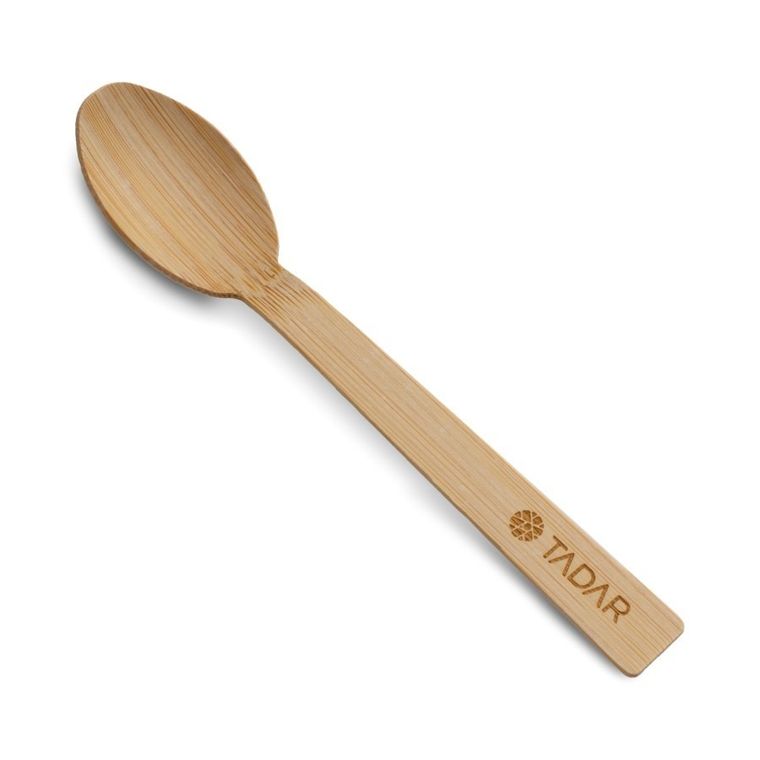 Tadar, drewniana łyżka, bambusowa, 50 szt.