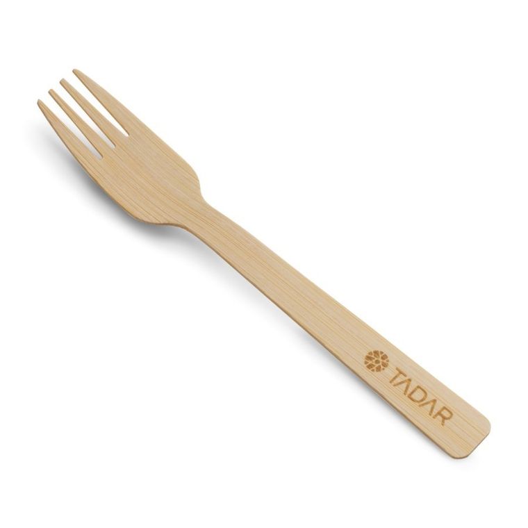 Tadar, drewniany widelec, bambusowy, 50 szt.