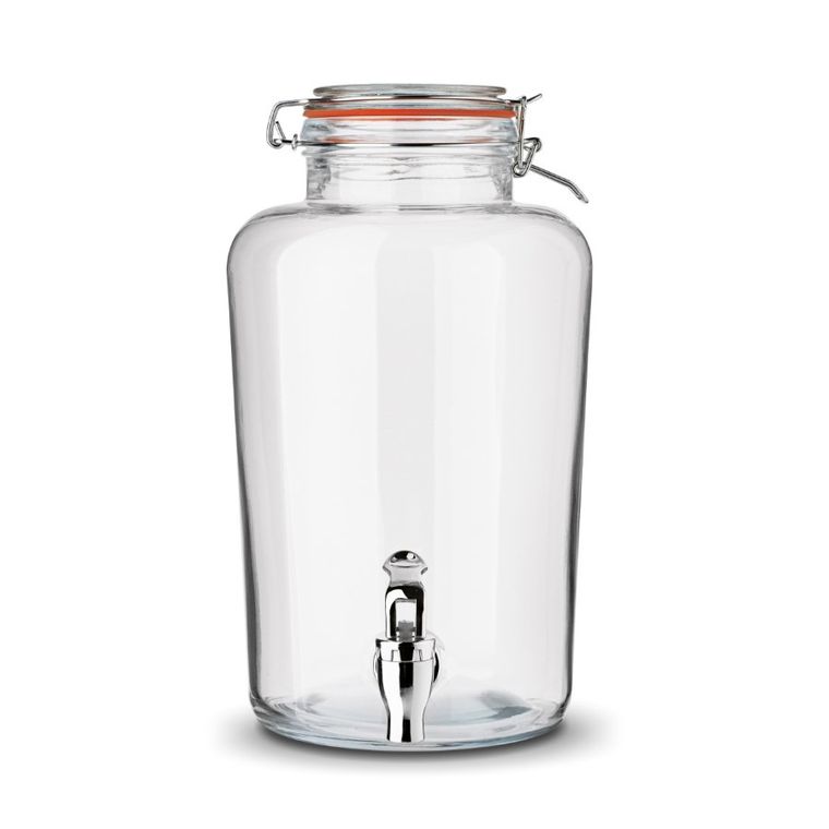 Tadar, Etan, słoik z kranikiem i klipsem, 4 l