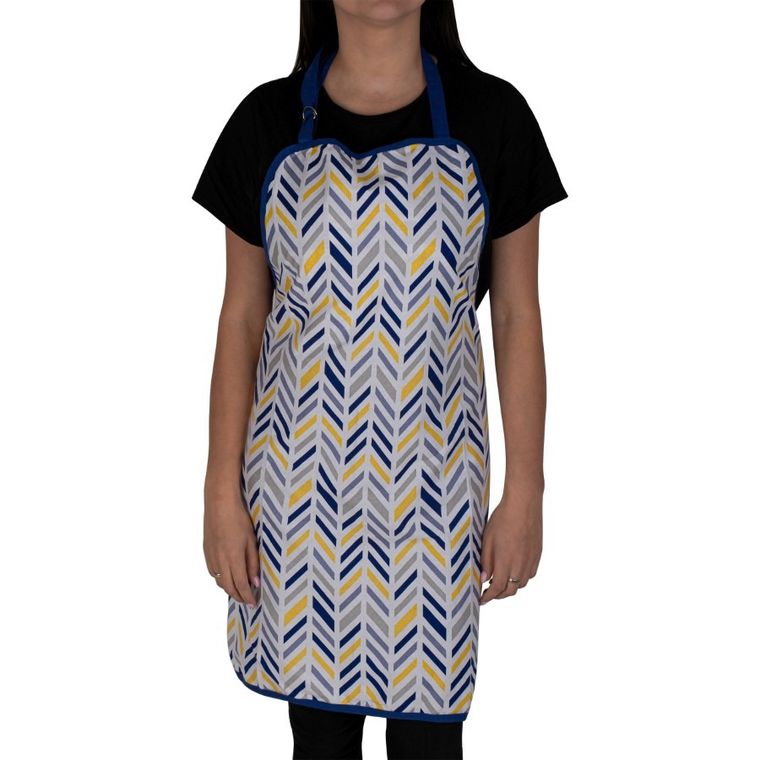 Tadar, fartuch kuchenny, bawełniany, jodełka, 66-76 cm