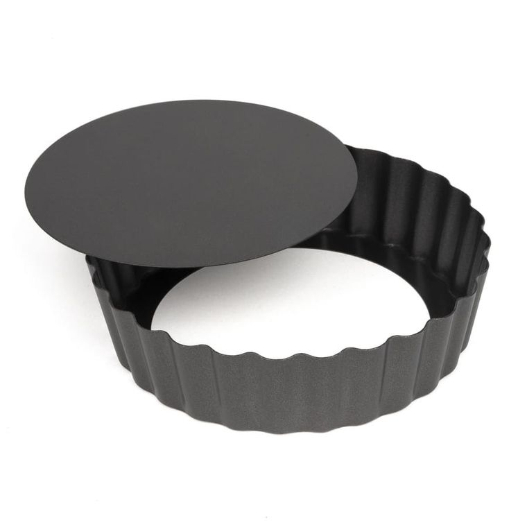 Tadar, forma do pieczenia tarty, z wyjmowanym dnem, okrągła, 12.5-3 cm