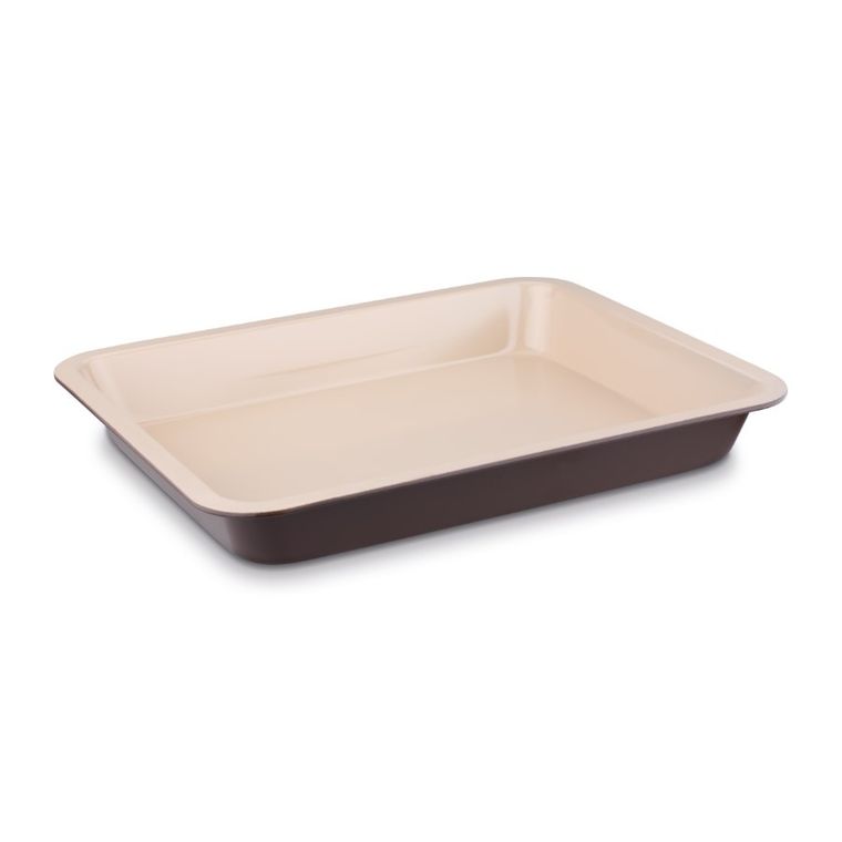 Tadar, forma z rantem z powłoką ceramiczną, 40-32-5 cm