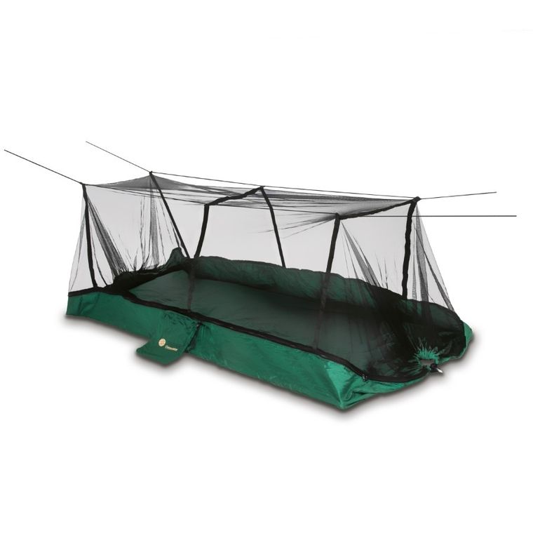 Tadar, hamak kempingowy z moskitierą, 270-140 cm + lina, 2m