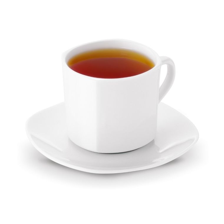 Tadar, komplet filiżanek, białe, 250 ml, 12 elementów