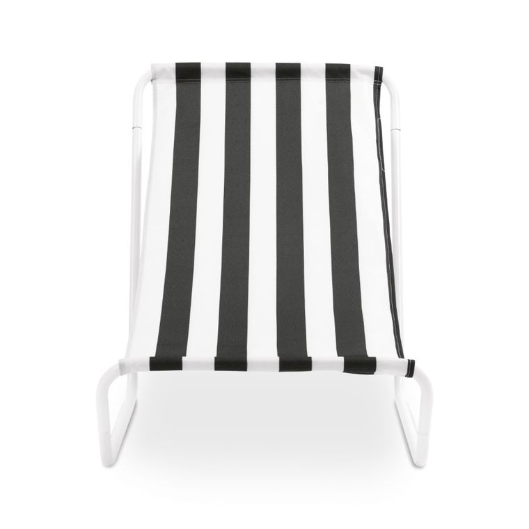 Tadar, leżak ogrodowy, składany, paski