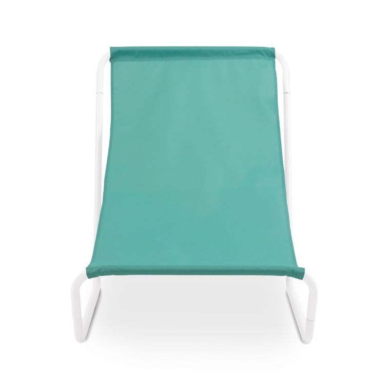 Tadar, leżak ogrodowy, składany, turkus