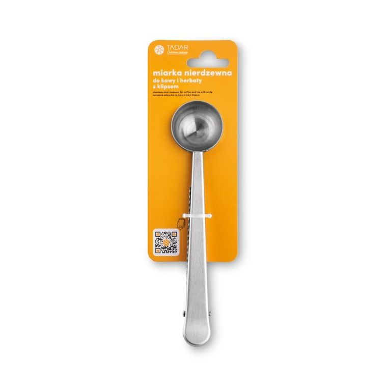 Tadar, miarka kuchenna nierdzewna z klipsem, w4034, 17,5-3,5 cm