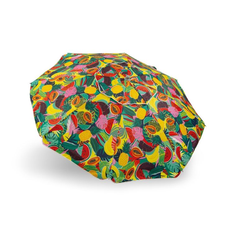 Tadar, parasol plażowy, łamany, tropical, 200 cm