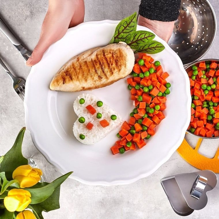 Tadar, pierścień kucharski do formowania potraw, 8-4 cm, okrągły