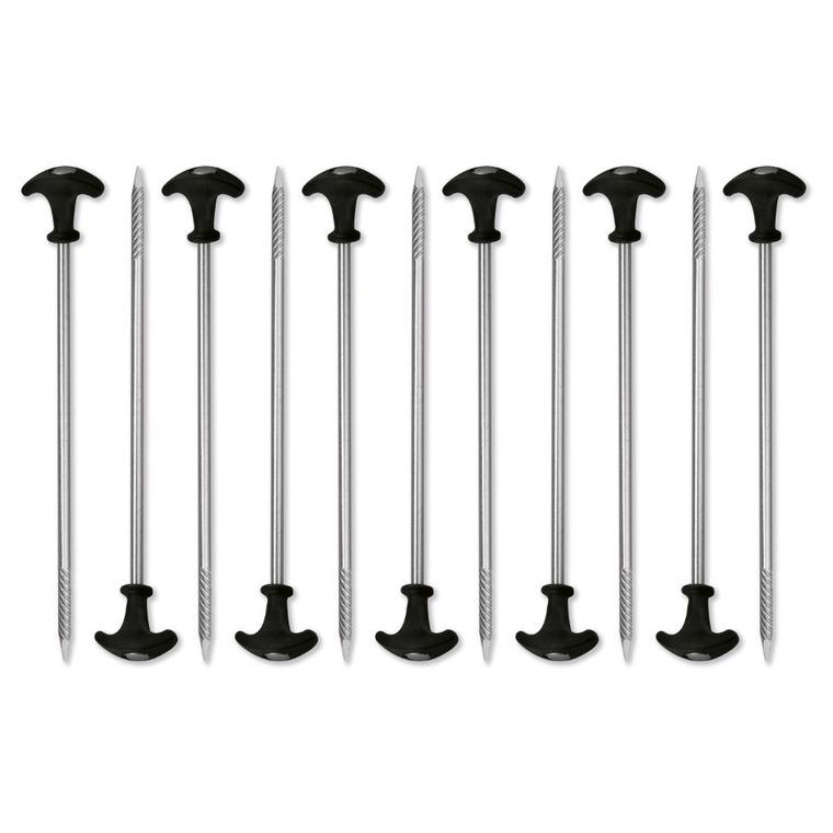 Tadar, śledzie do namiotu, wkręcane, 10 szt., 20 cm