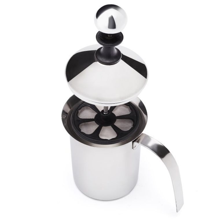 Tadar, spieniacz do mleka nierdzewny, kulka, 800 ml