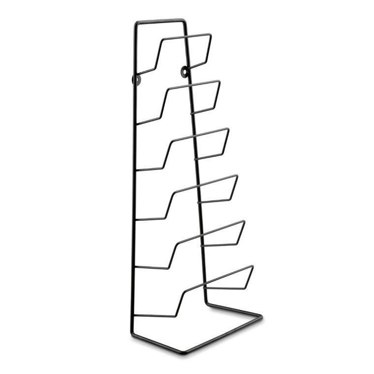 Tadar, wieszak na 6 pokryw, 45-18,5-11,5 cm, czarny