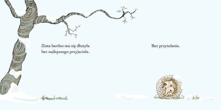 Tak bardzo czekam, żeby cię przytulić