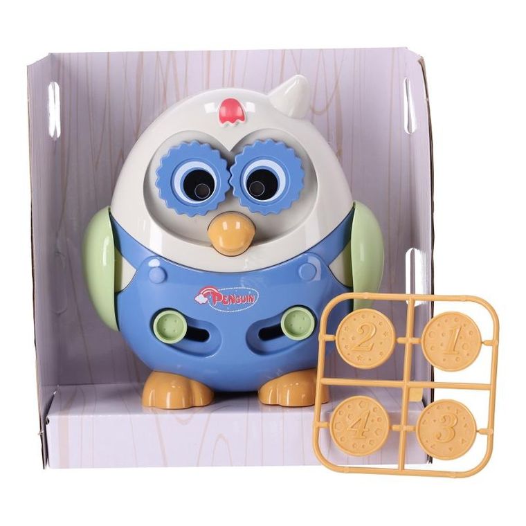 Tańczący pingwin, interaktywna zabawka niemowlęca
