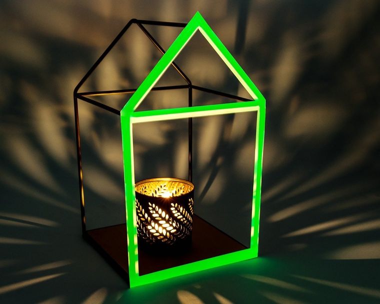 Taśma świecąca w ciemności, zielona