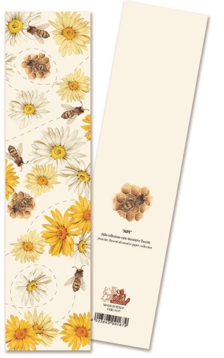 Tassotti, zakładka do książki, Pszczoły