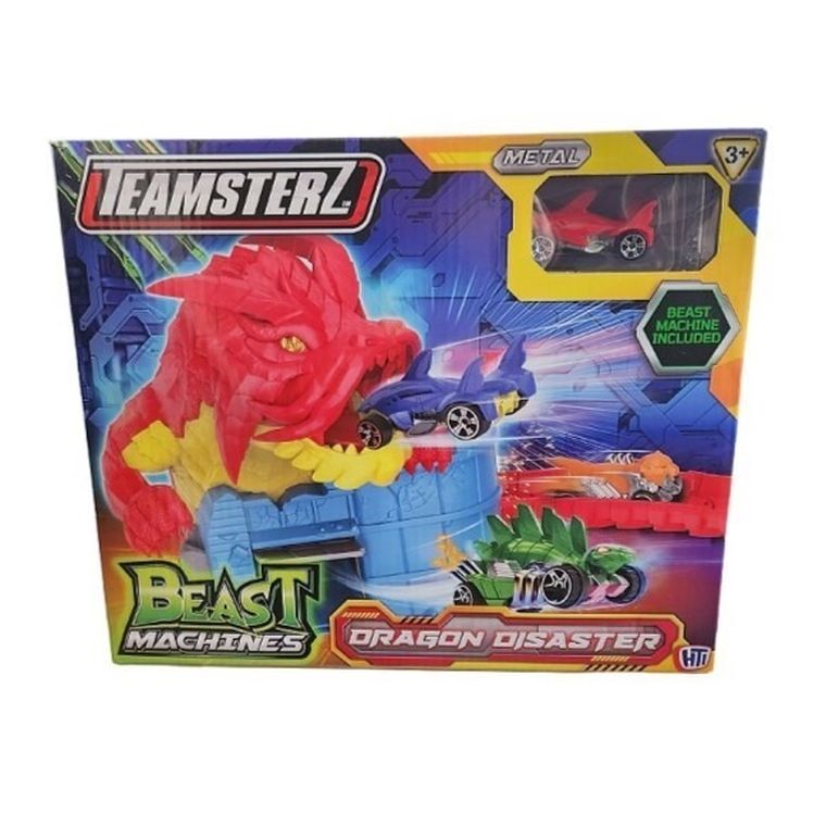 Teamserz, Beast Machines, Dragon Disaster, wyrzutnia z pojazdem