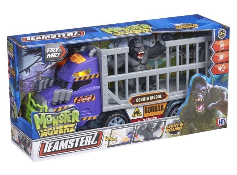 Teamserz, Monster, transporter z gorylem, pojazd interaktywny