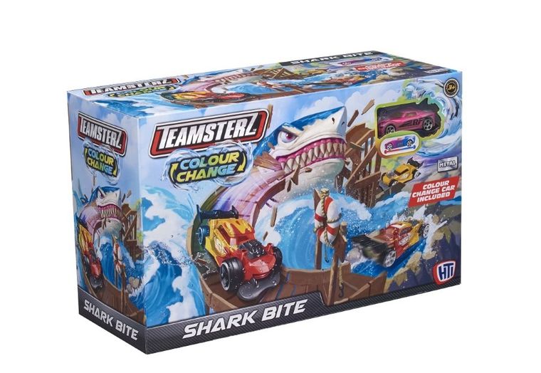 Teamsterz, szczęki rekina, zestaw zmieniający kolor