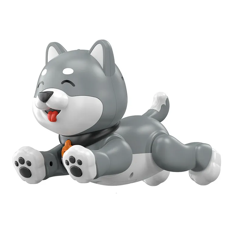 Tech-Bot, Piesek, zabawka zdalnie sterowana, szara