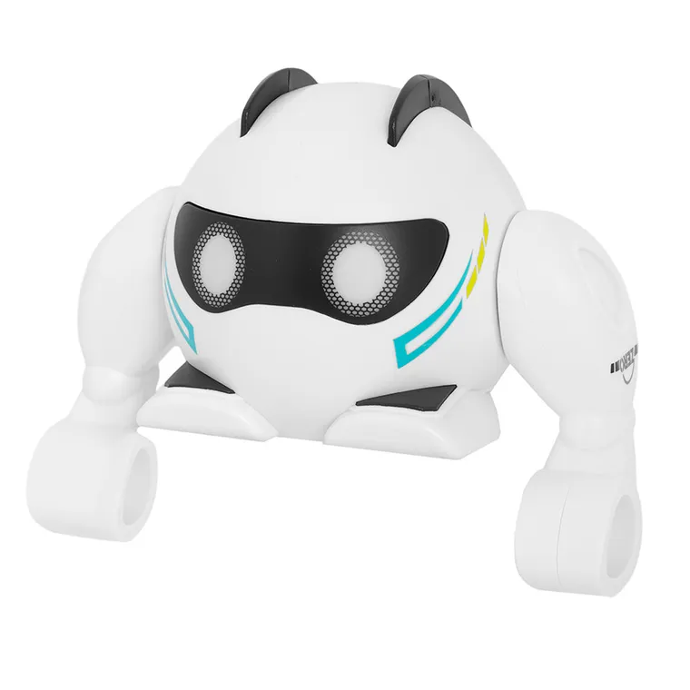 Tech-Bot, robot interaktywny, biały
