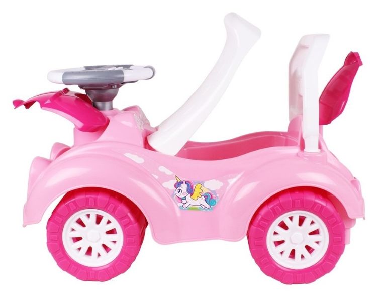 TechnoK, jeździk, samochód, różowy