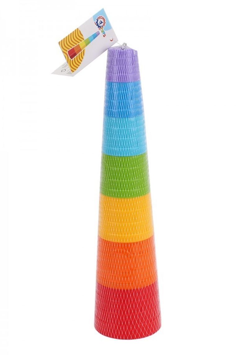 TechnoK, kubeczki, piramida, forteca