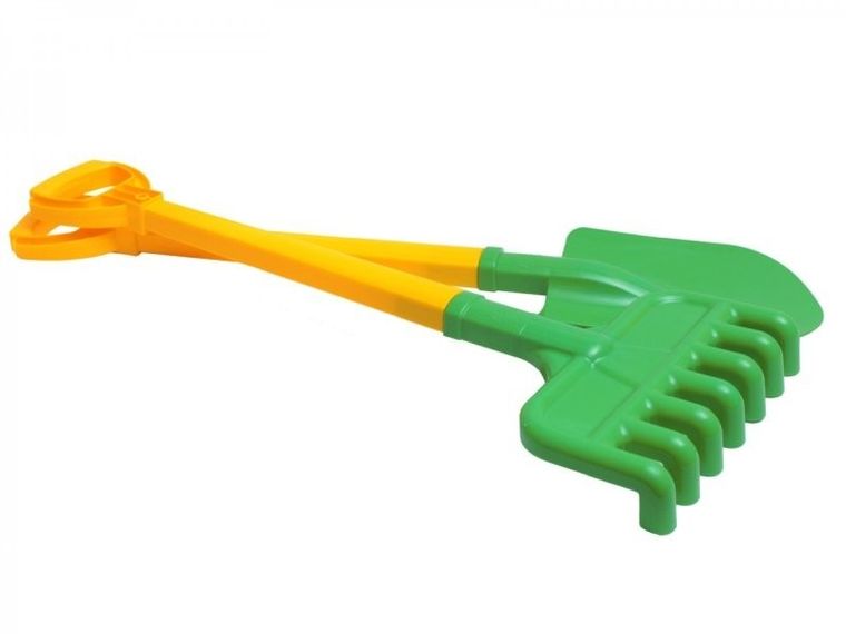 TechnoK, łopatka i grabie